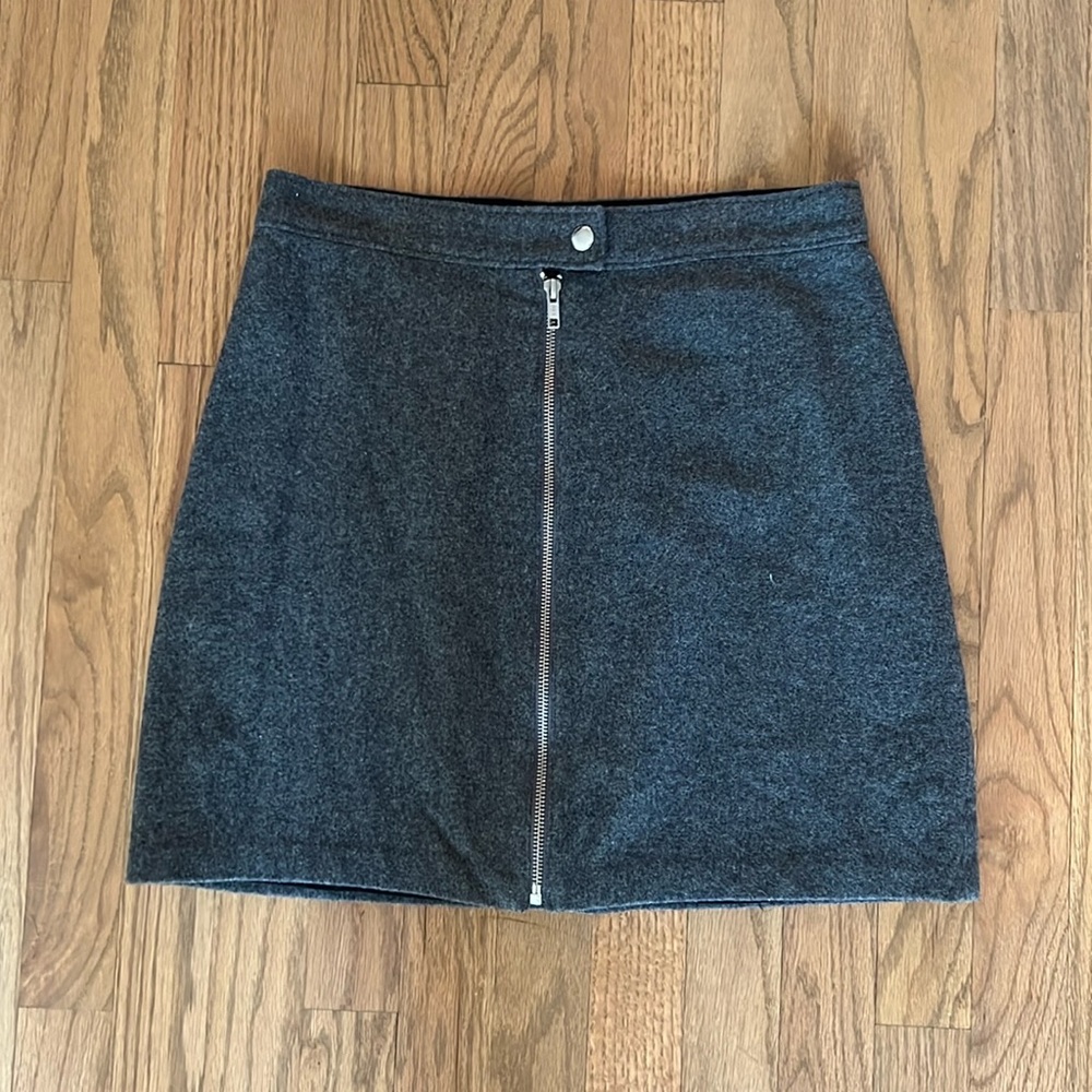 Madewell Gray Skirt